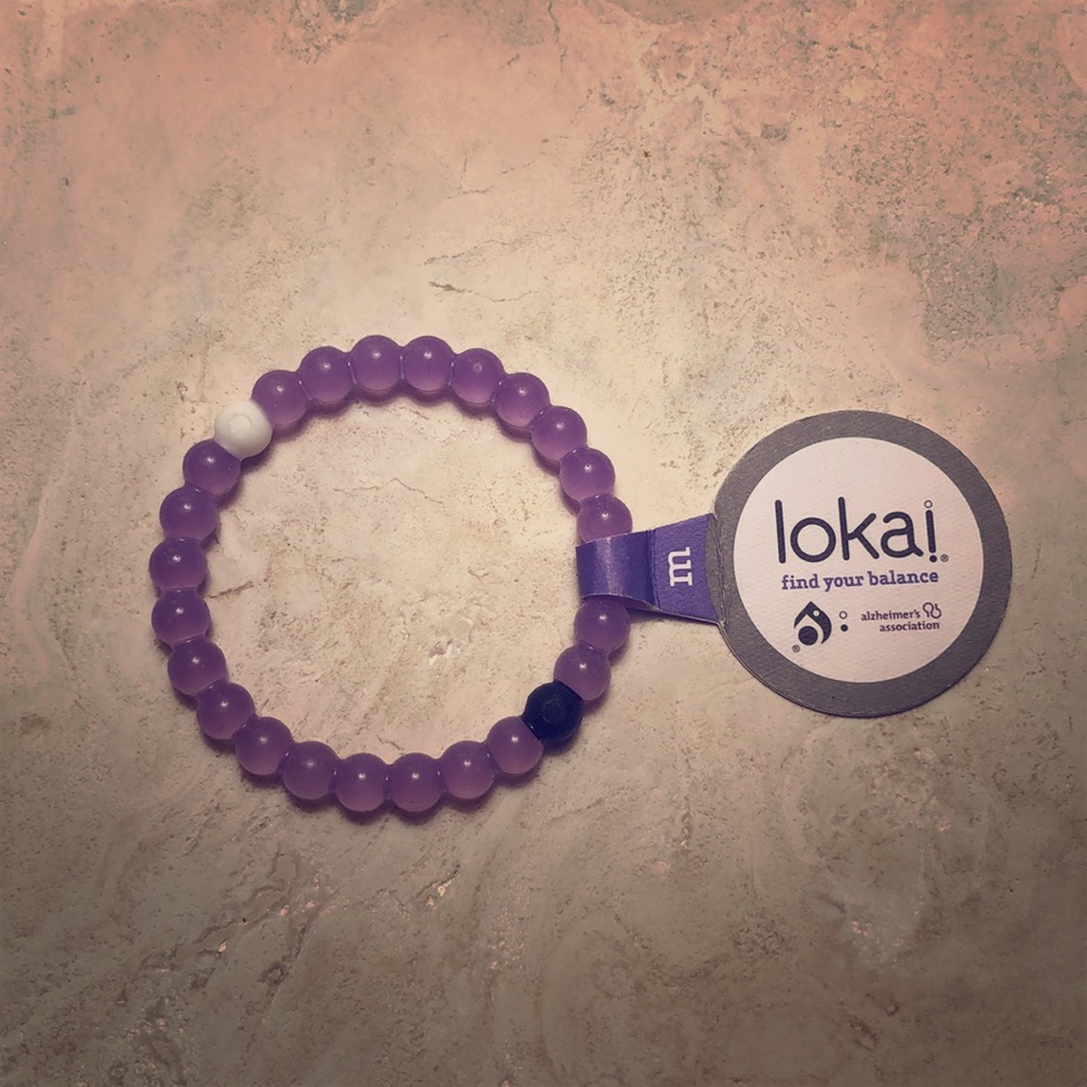 NWT alzheimer’s lokai bracelet